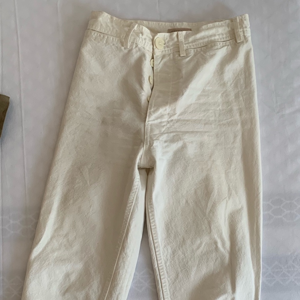 Jesse Kamm Ranger Pants in Salt White